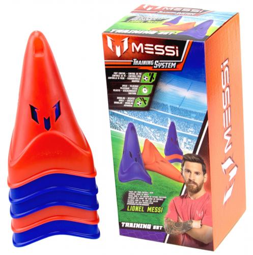 Messi Training System Fuball Pylonen Kegel 5er Set