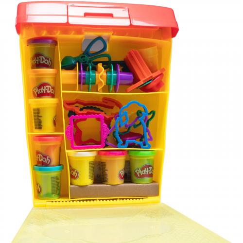 Play-Doh groer Werkzeugkoffer Knete und Knetwerkzeuge Koffer