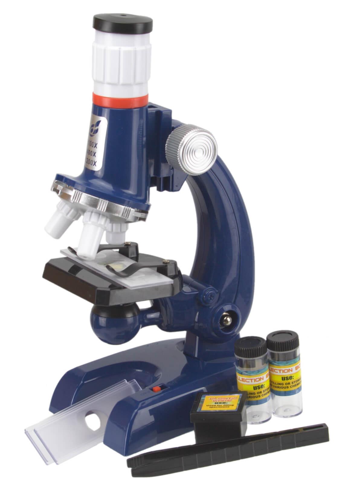 Dein erstes Kinder Mikroskop 1200-fache Vergrößerung mit Licht und