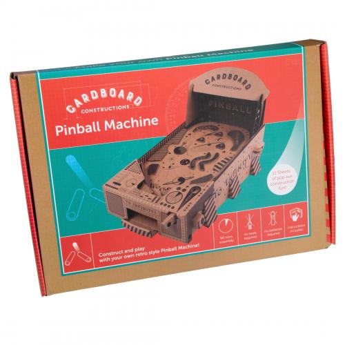 Pinball Maschine Bausatz aus Pappe Flipperautomat Bastelset