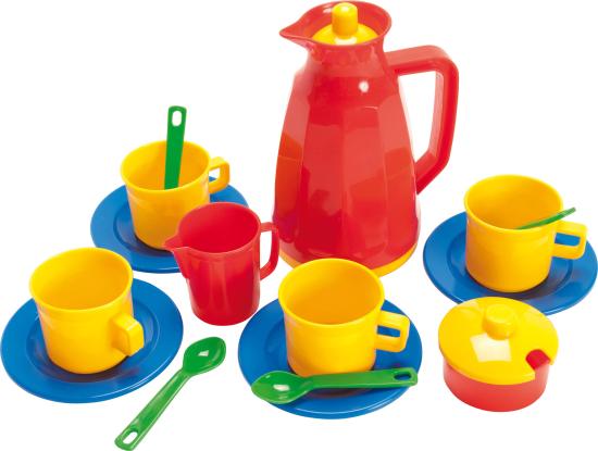 Dantoy Kinder Kaffee Service 17-teilig Spielset ab 2 Jahren